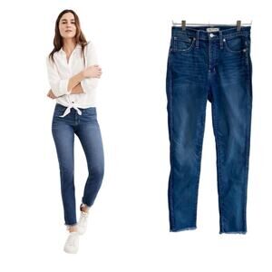 Madewell Jeans Slim Straight Jeans Raw-Hem Edition‎ 27T